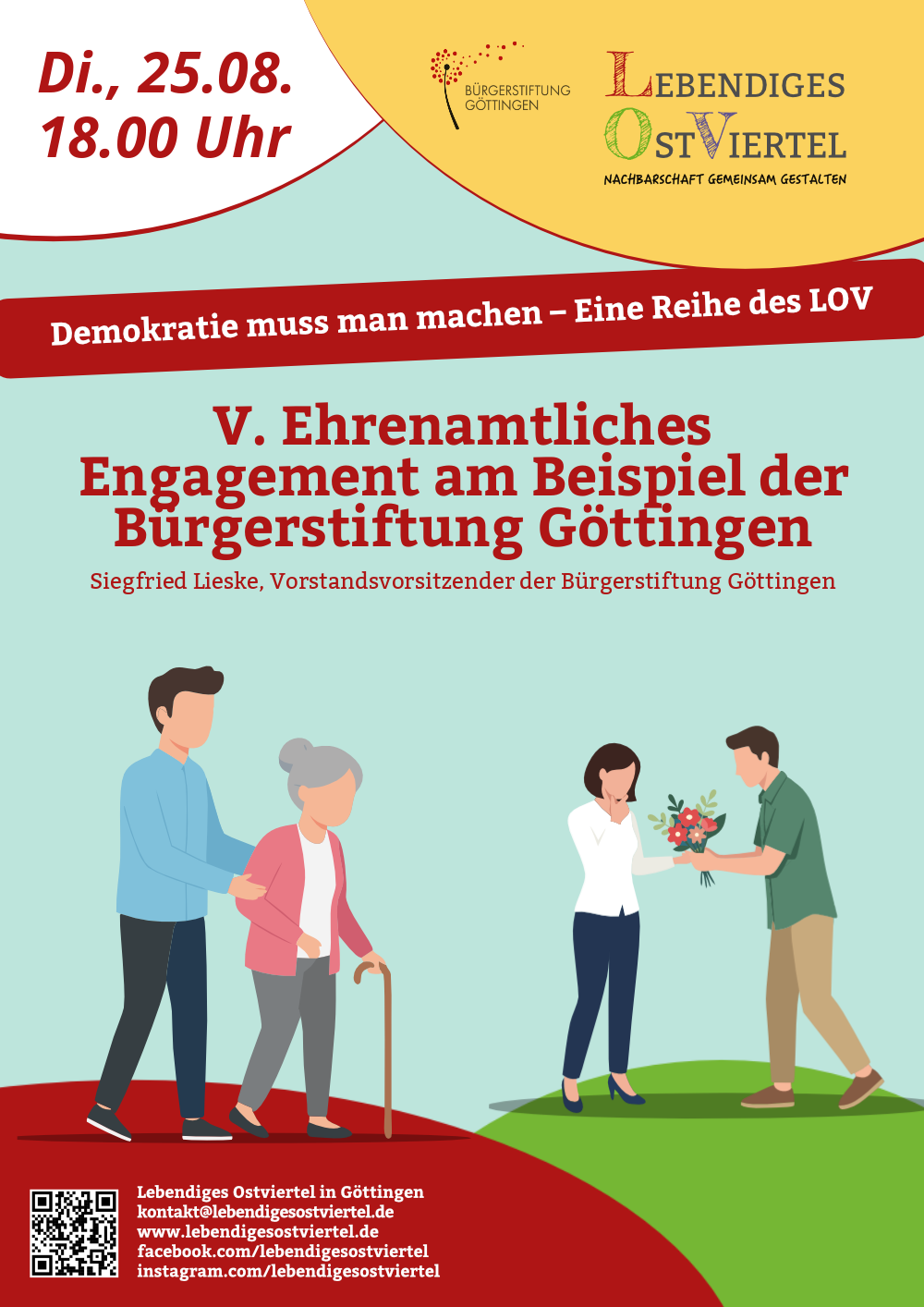 Ehrenamtliches Engagement am Beispiel der Bürgerstiftung Göttingen