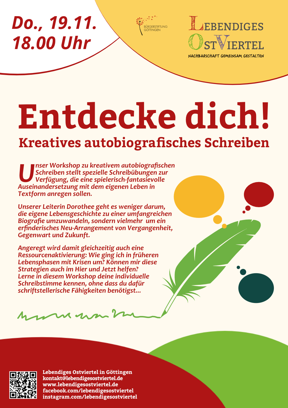 Entdecke dich!